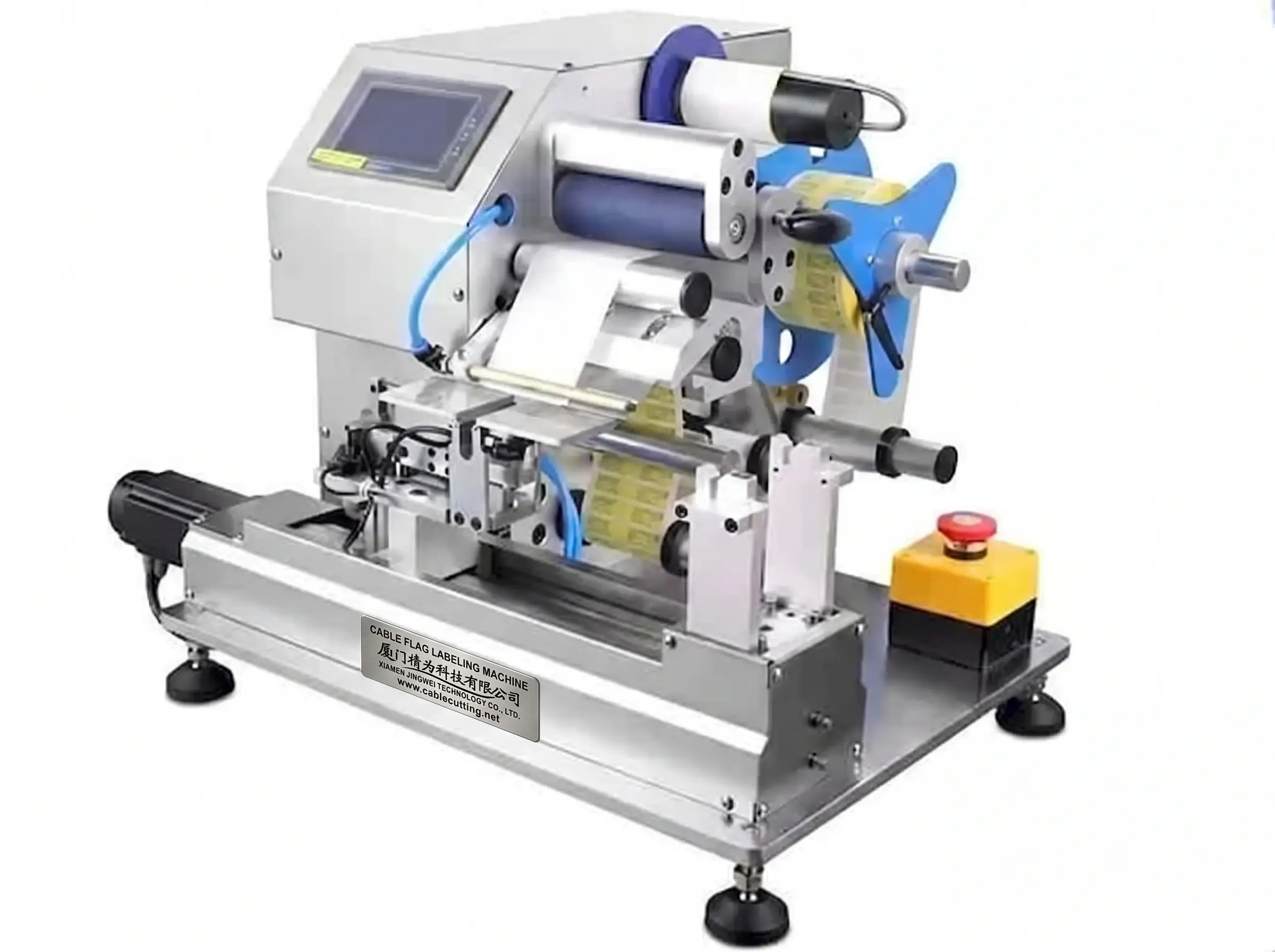 Kabelflaggetiketteringsmaskin WPM-60C – Automatisk trådmärkning för industriell produktion