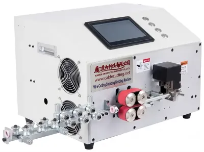 Automatisk 25mm² Trådskärnings-, Avskalnings- och Böjmaskin WPM-25ZWJ - Trådkapning & Avisolering