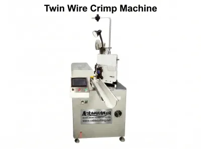 Automatisk Twin Tråd Crimp Maskin - AWG16-AWG28, 45-3200mm - Automatisk terminalpressmaskin