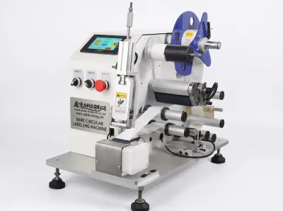 Automatisk trådcirkulär etikettmaskin för precision, WPM-5-60