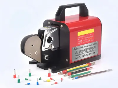 Pneumatisk rörterminalkrimpmaskin med hexagonal krimpning T6-4