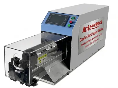 Halvautomatisk Koaxialkabelavtagningsmaskin WPM-25200 - Koaxialkabelstripper