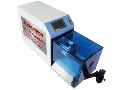 Halvautomatisk koaxialavtagningsmaskin för 5-35 mm kablar WPM-35120