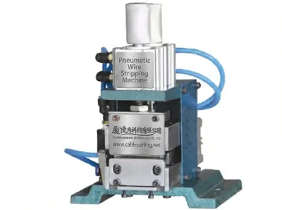 Vertikal pneumatisk trådavskärmningsmaskin WPM-3F - Halvautomatisk stålborstmaskin