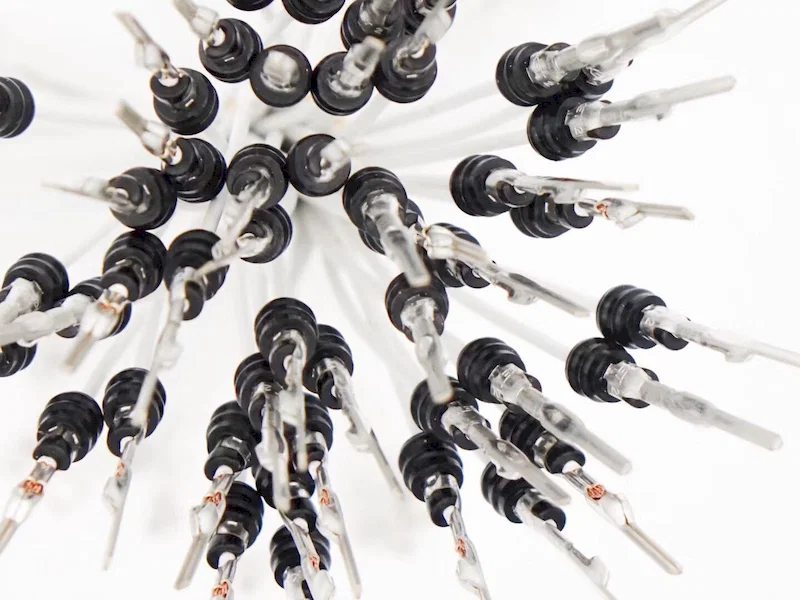 Insättningsmaskin för trådkrimpning och vattentätning, Vattentätningsinsättningsmaskin, Insättningsmaskin