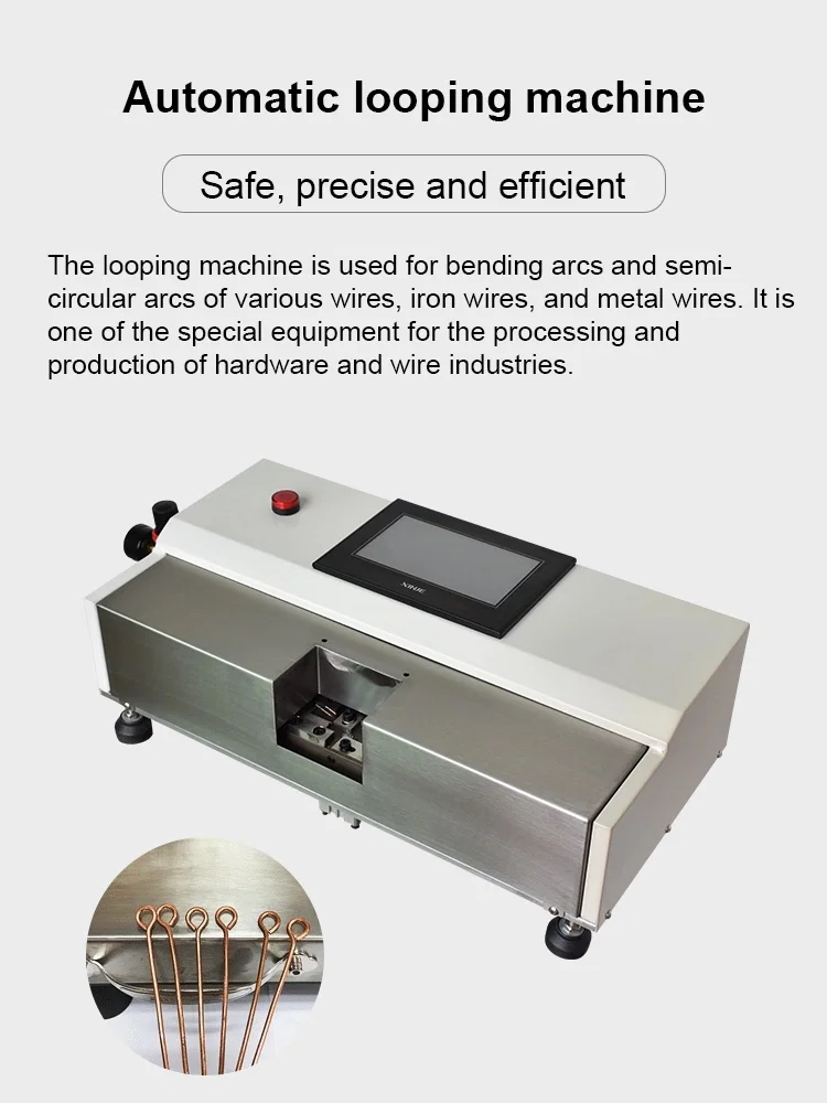 Metalltrådsslingmaskin, Krokslinga, Bågböjningsmaskin 