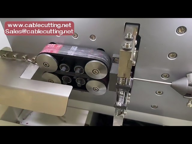 Cable Cut Jacket Strip Electric Insulation Removing Equipment Wire Cutting and Stripping Machine