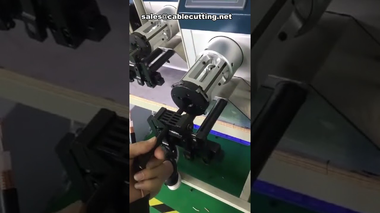 Koaxialkabelavskalningsmaskin – Automatisk & Precisionsavskalning