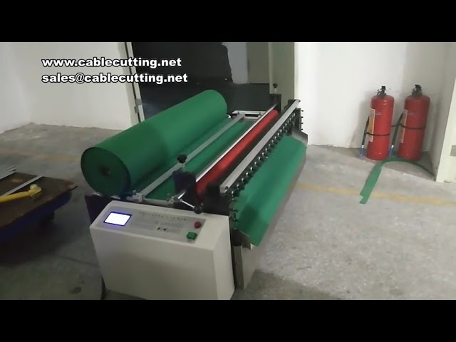 Effektiv automatisk skärmaskin för nonwoven, PVC-film, isoleringspapper och självhäftande kopparfolie