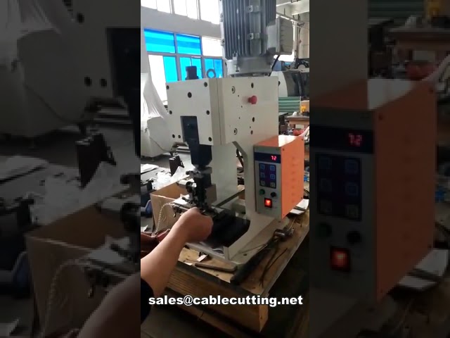 Mute Europe WPM-2000ULN 1 – Effektiv kabelkrympmaskin för industriell automation