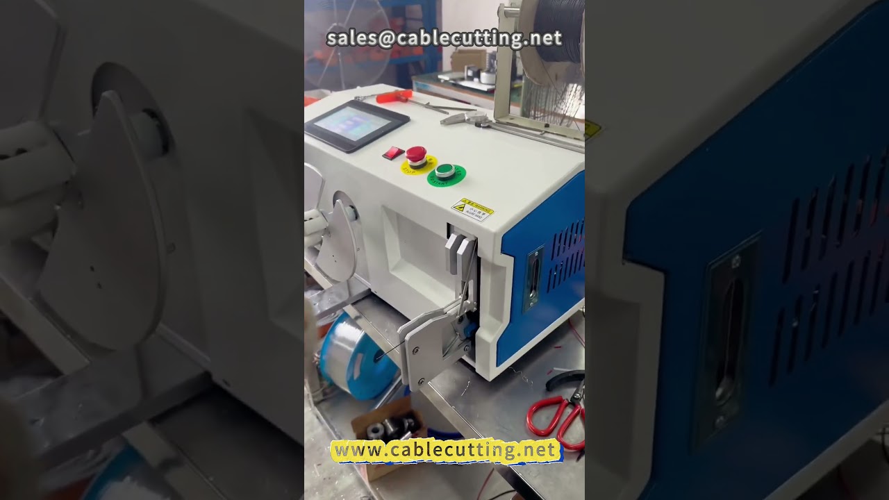 61  Automatic sorting wire winding machine, # wire processing # wire tying machine # automatic wire