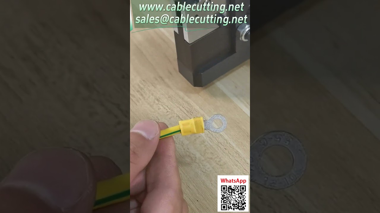 【EM 50B2電動壓線機】0.25-120平方  更換模具壓接不同端子 #自動化設備 #電工