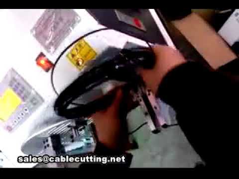 Big wire coil diameter Automatic wire loop winding tying machine