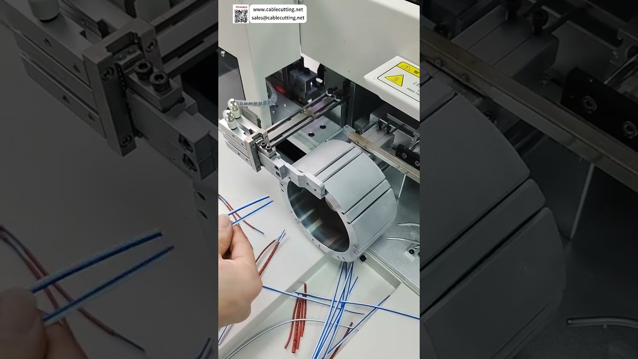 Maskin för färgbandsskrivning och rörinsättning – 70 mm parallellkabeljusteringsverktyg (kort version)