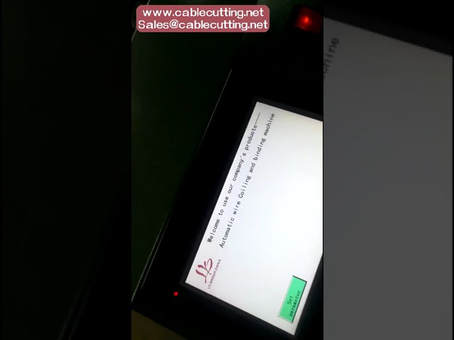 Touch Screen Wire Winding and Binding Integrated Machine 220V 110V Semi Automatic Cable Processing M