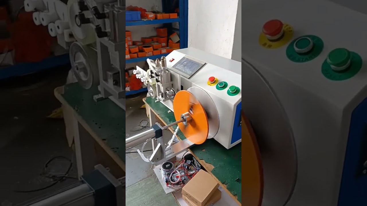 Desktop Automatic Meter Counting, Sorting, Cutting, Wire Winding & Coiling Machine 1mm 8mm Diameter
