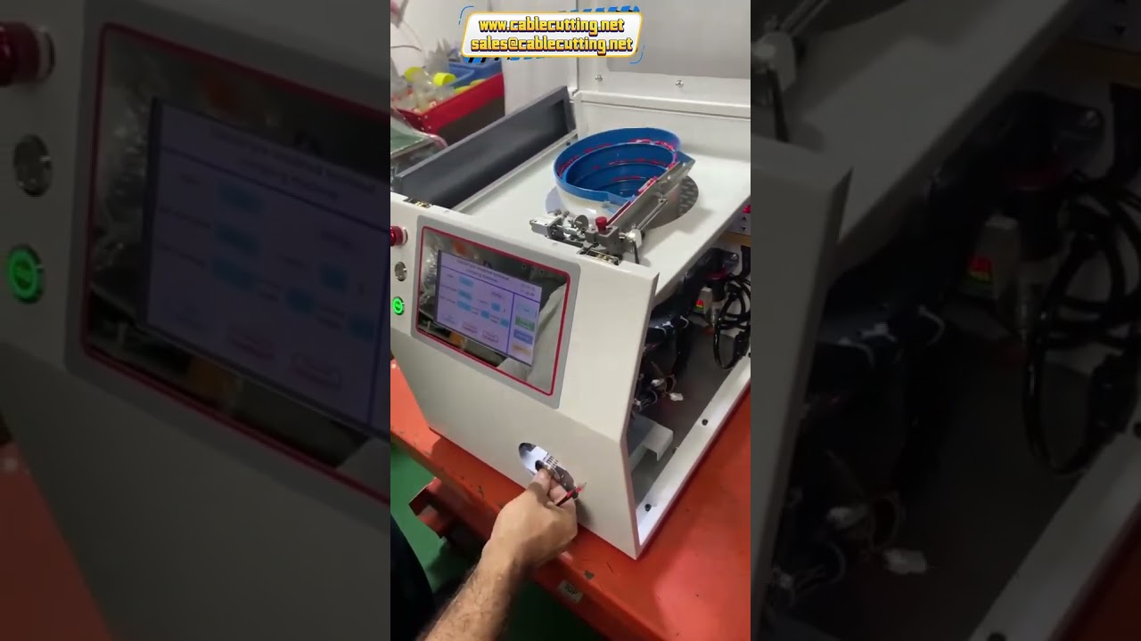 Automatic Ferrule Terminal Stripping and Crimping Machine Wire Stripping and Insulation Terminal Cri