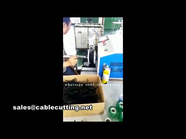 Security Cable Wire Winding Coiling and Twisting machine, with Meter Counting Fuction