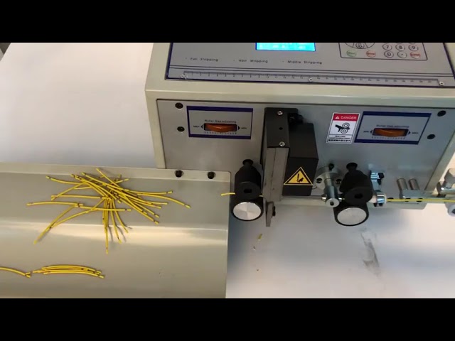 Automatic Cable Wire Stripping and Cutting Machine