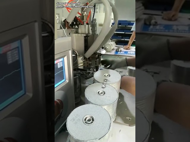 Precision Reducing WBYB Brass Wire Double Head Synchronized Flattening Machine Flattening Wire Machi