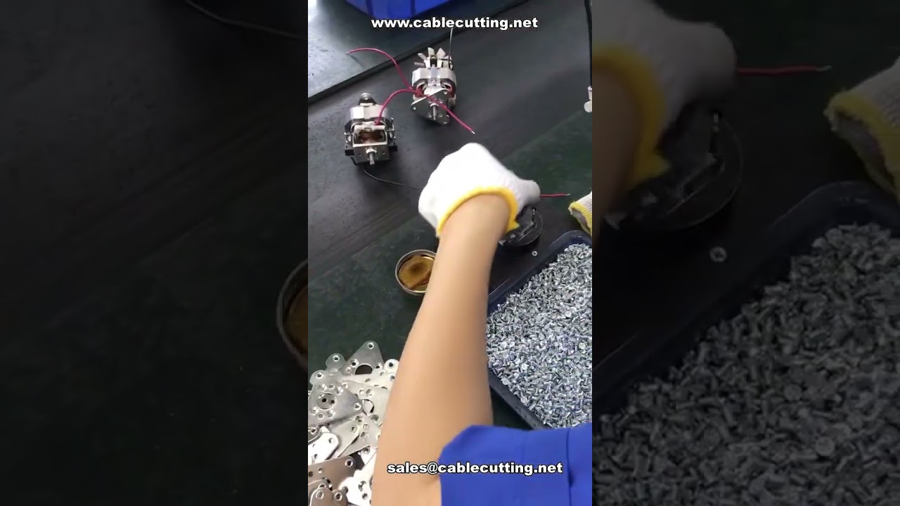 Handhållen automatisk skruvdragare | Elskruvdragare demo för industriell montering