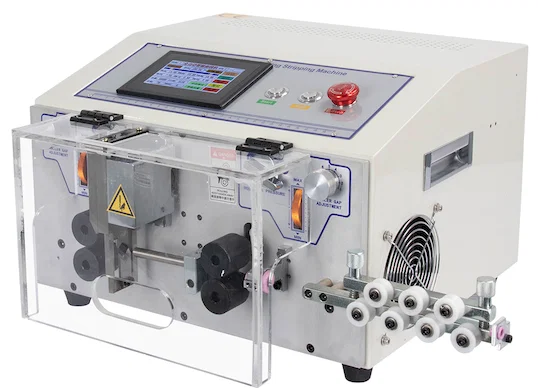 Touch Screen Trådskalare Cutter (0.1-10mm²) - Automatisk trådavisoleringsmaskin